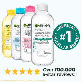 Garnier Eau Micellaire 2 en 1 400 ml avec éco-pads