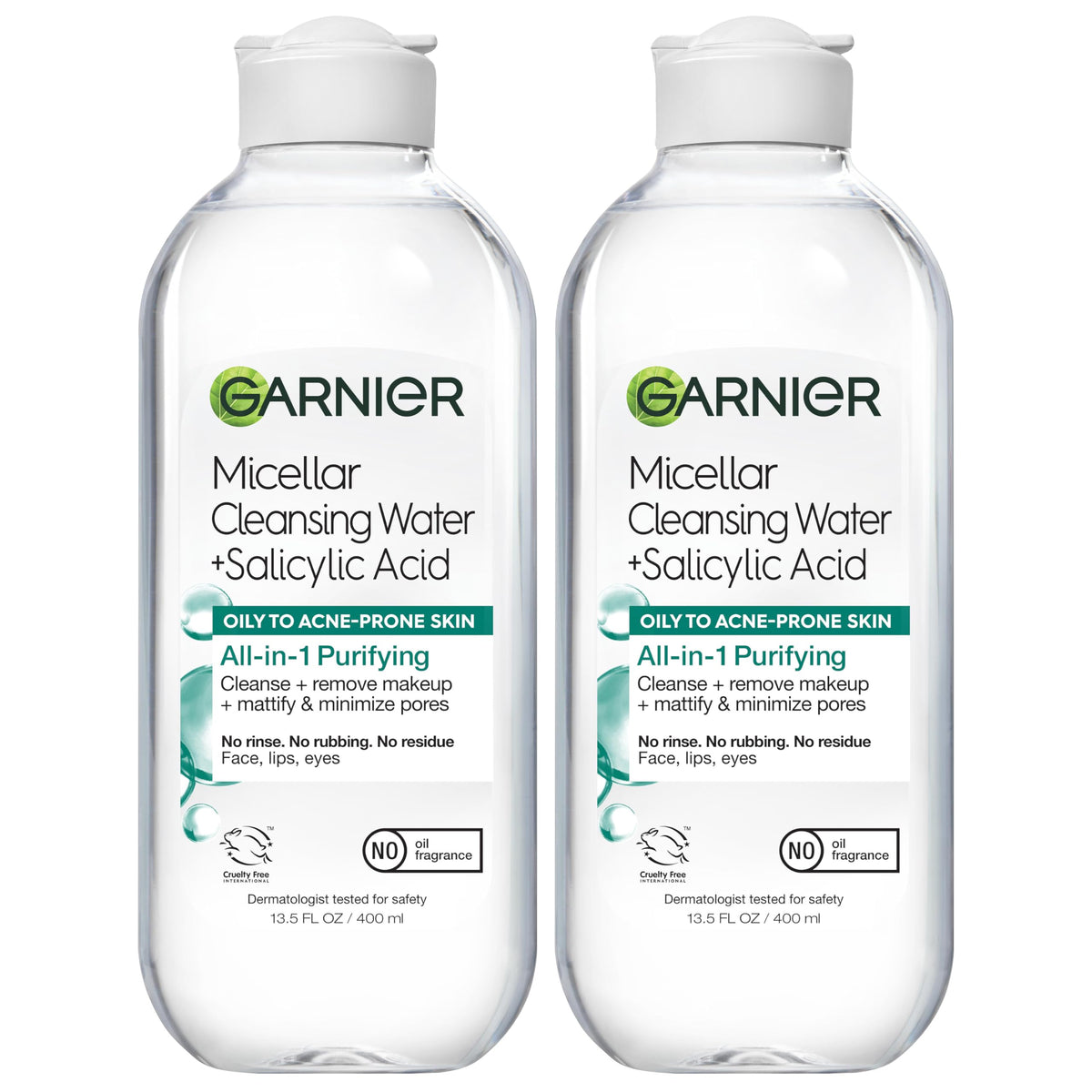 Garnier Eau Micellaire 2 en 1 400 ml face avant