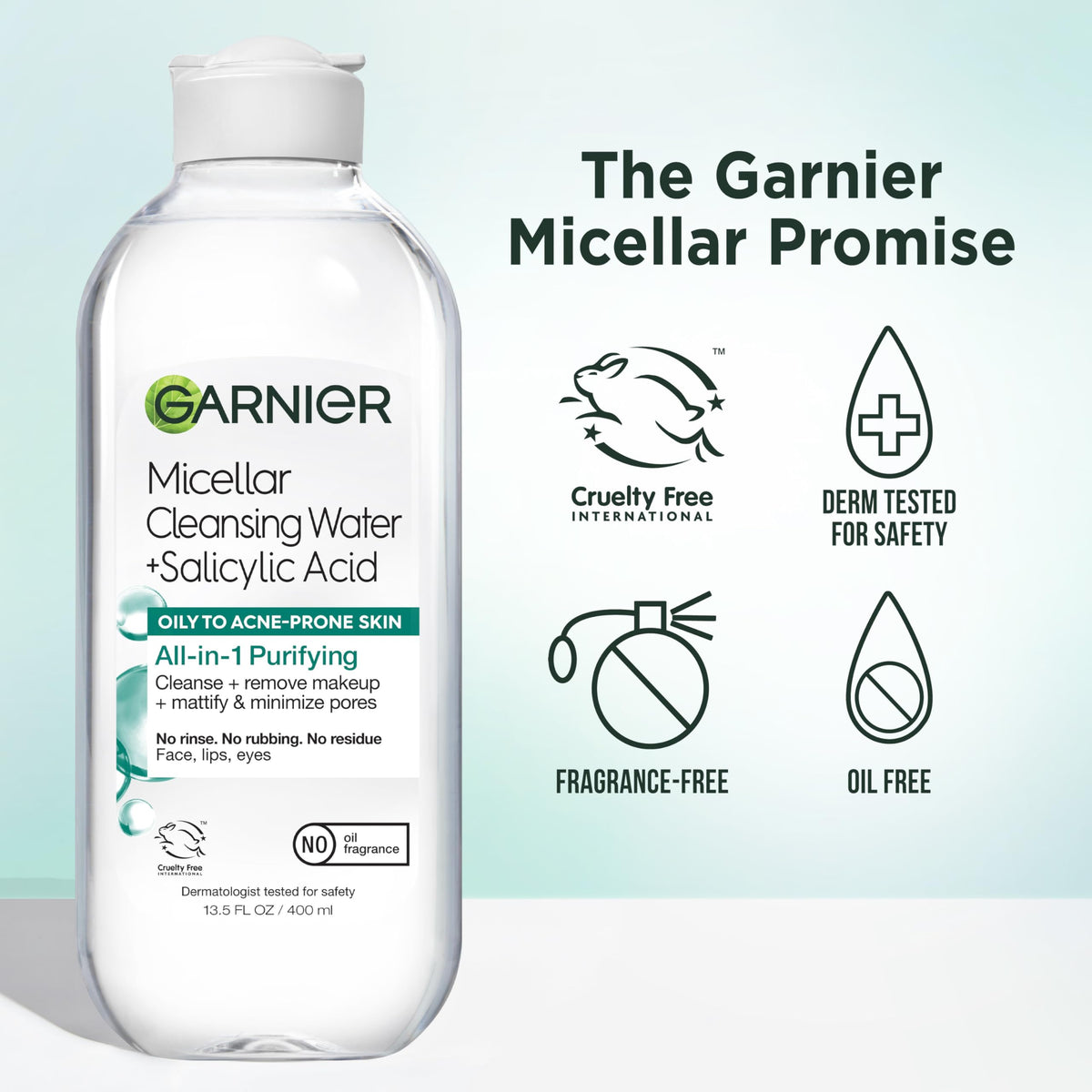 Garnier Eau Micellaire 2 en 1 400 ml pack de 2