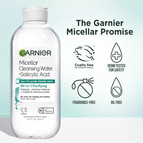 Garnier Eau Micellaire 2 en 1 400 ml pack de 2