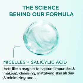 Garnier Eau Micellaire 2 en 1 400 ml vue latérale