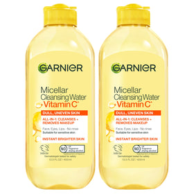 Garnier Eau Micellaire Éclaircissante 400ml vue avant avec bouchon
