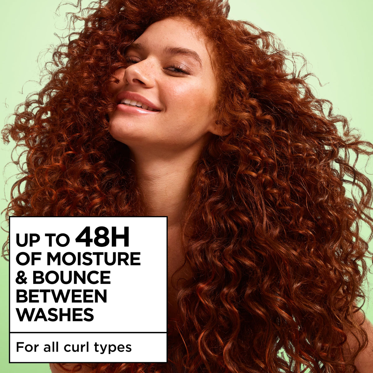 Garnier Fructis Curl Refresher en usage sur cheveux bouclés