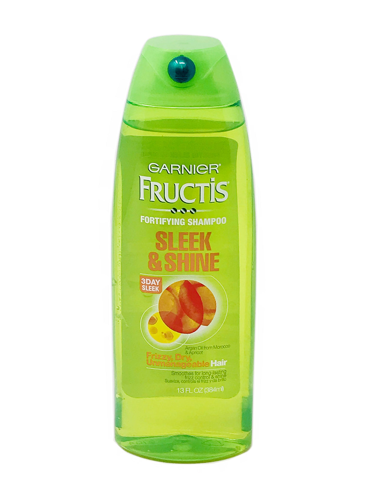 Garnier Fructis Shampooing Sleek & Shine 384ml packaging