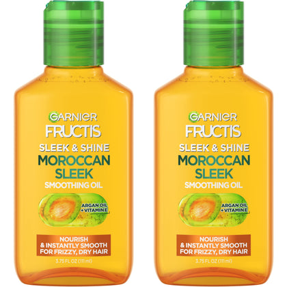 Garnier Huile Soyeuse à l'Argan 3,75 Fl Oz vue avant