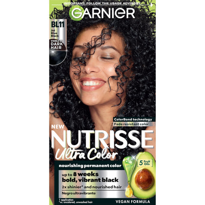 Garnier Nutrisse Ultra Color BL11 Noir Bleu Jet packaging avant