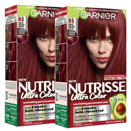 Garnier Nutrisse Ultra Color R3 Auburn Intense boîte avant