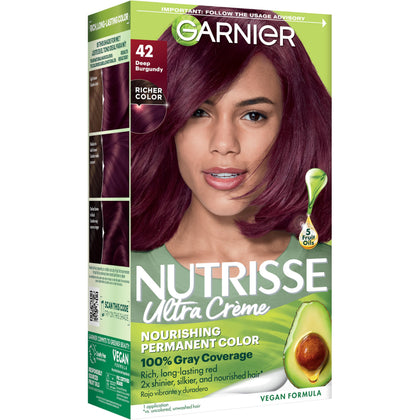 Garnier Nutrisse Ultra Crème 42 Bourgogne Profond, emballage avant