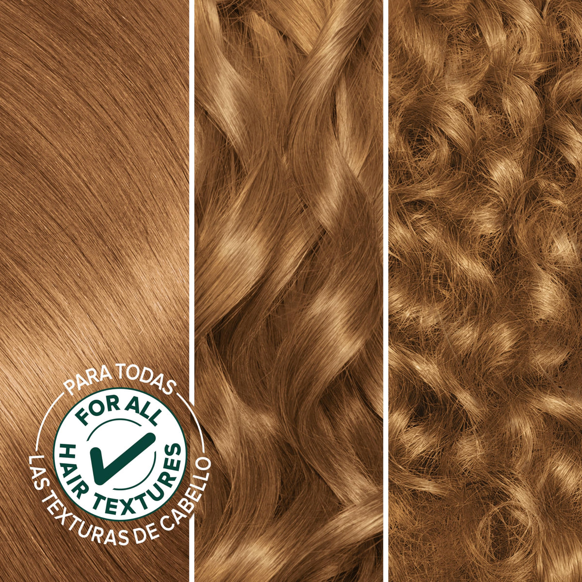 Garnier Nutrisse Ultra Crème 73 application sur cheveux