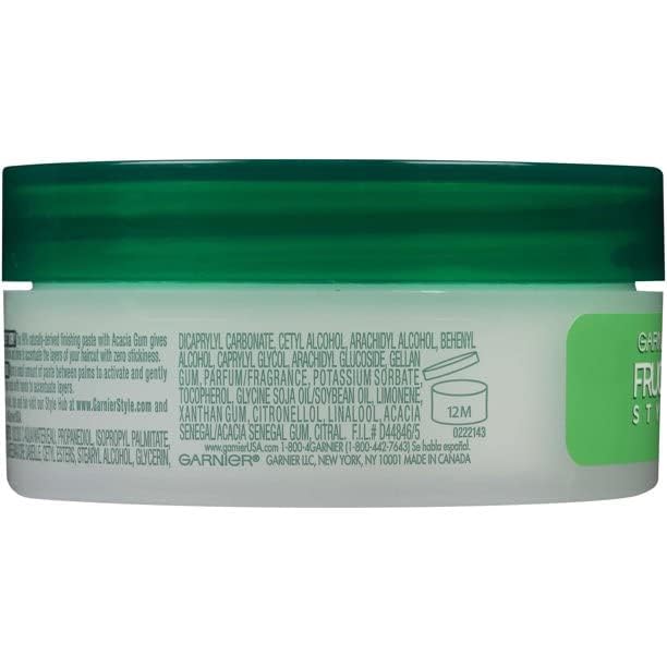 Garnier Pâte de Finition Pure Clean 2 oz - application sur cheveux