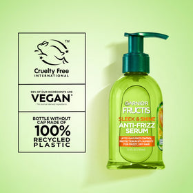 Garnier Sérum Anti-Frisottis sur cheveux brillants