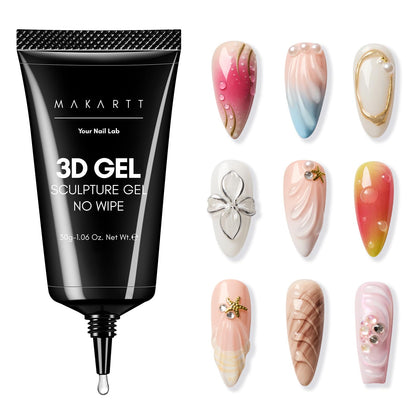 Gel à ongles 3D Makartt 30g vue de face