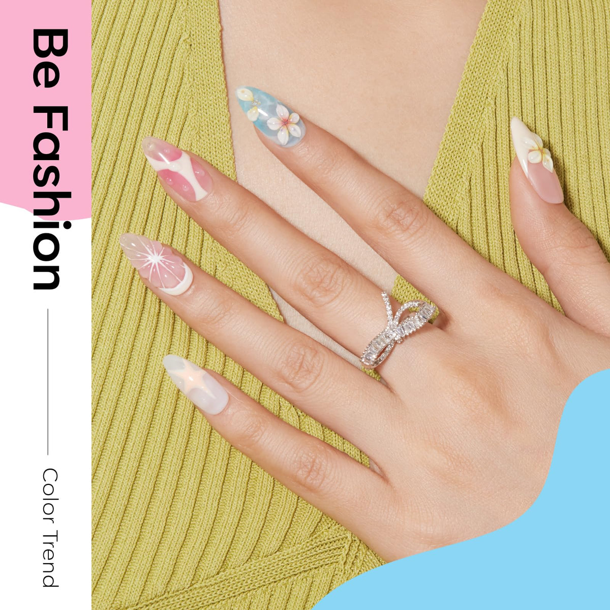 gel à ongles blanc laiteux du set modelones