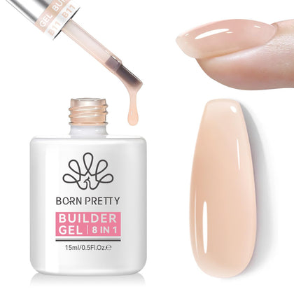 Gel à ongles Born Pretty 15ML couleur nude en pot