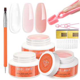 Gel à ongles builder modelones couleur nude 1oz