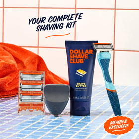 Gel à raser Dollar Shave Club en tube de 85 g