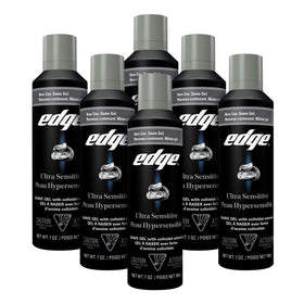 Gel à raser Edge pour hommes, 7 oz, packaging avant