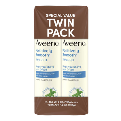 Gel à raser hydratant Aveeno 200 ml vue avant