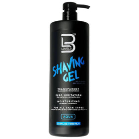Gel à raser transparent L3 33,8 fl oz vue de face