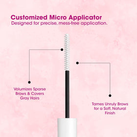 Gel à sourcils teinté NORTHERN CROWN COSMETICS avec packaging