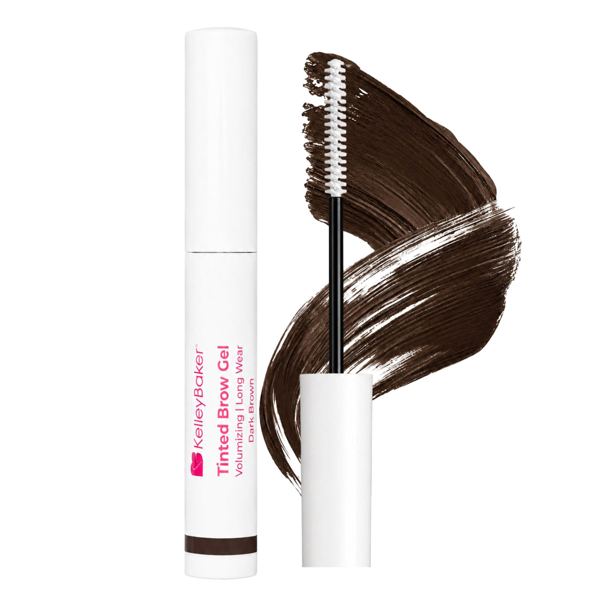 Gel à sourcils teinté NORTHERN CROWN COSMETICS brun foncé vue de face
