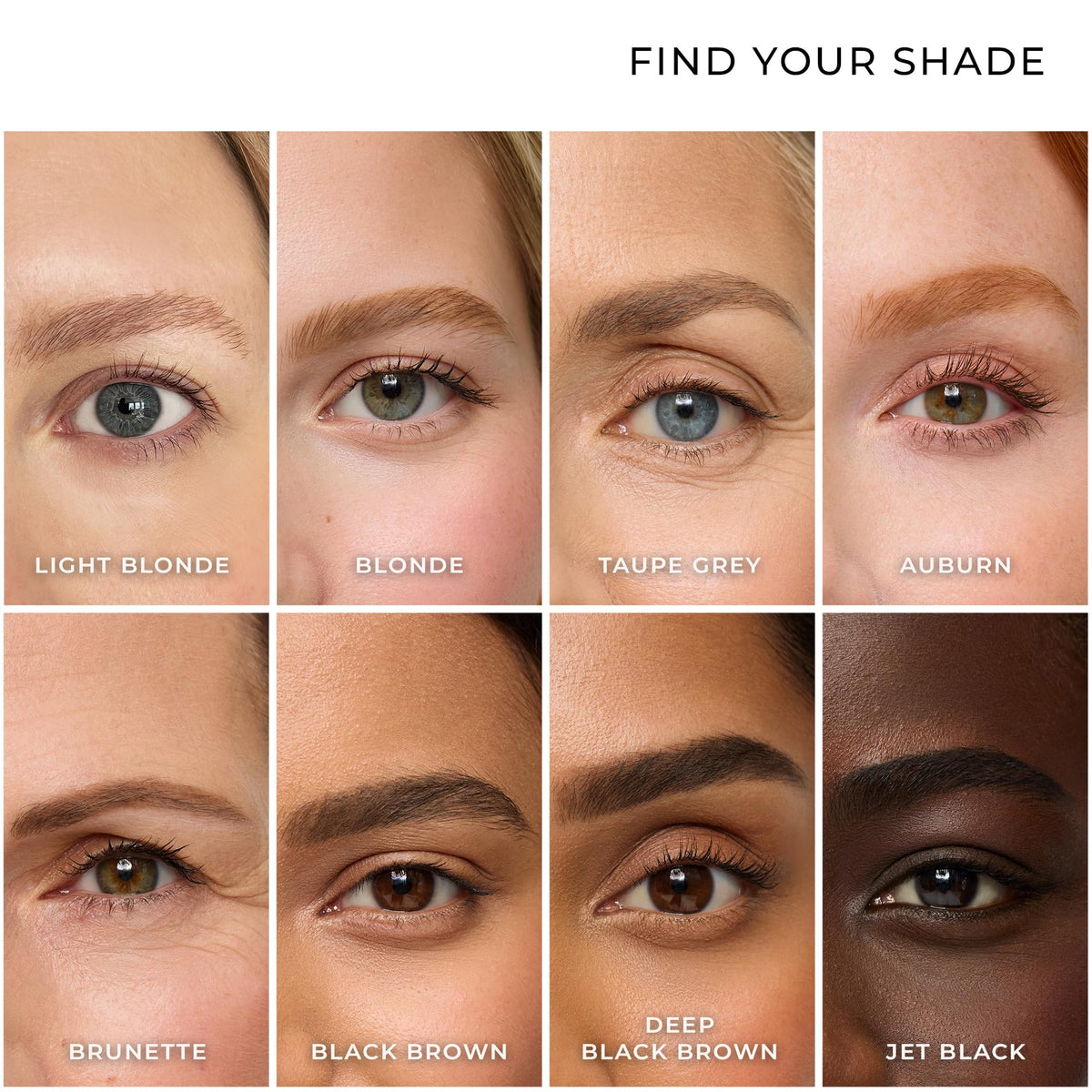Gel à sourcils WUNDERBROW Taupe-Gris packaging