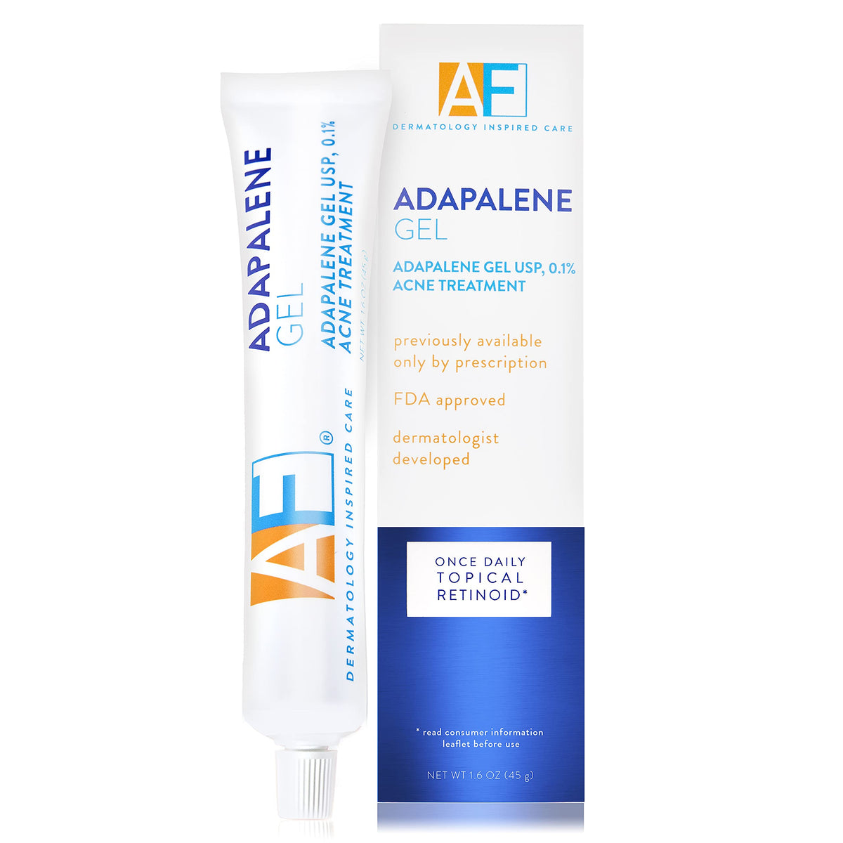 Gel Adapalène 0,1% AcneFree 70g vue avant