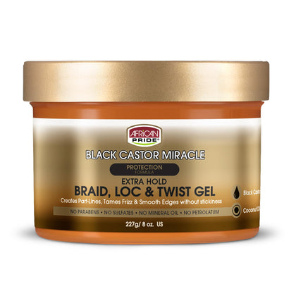 Gel African Pride Extra Fort 250g, vue de face
