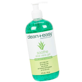 Gel Aloe Vera Clean + Easy Post Épilation 473 ml vue de face