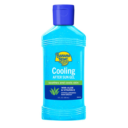 Gel après-soleil Banana Boat Aloe Vera 259g avant l'application