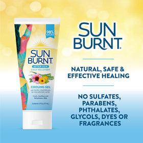 Gel après-soleil Sunburnt Aloe Vera en ambiance extérieure