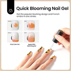 Gel blooming transparent pour ongles beetles 15ml