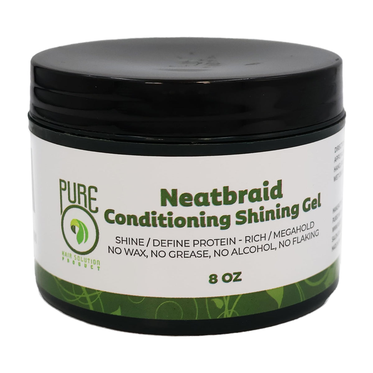Gel Brillant Neatbraid de Pure O 290g vue de face