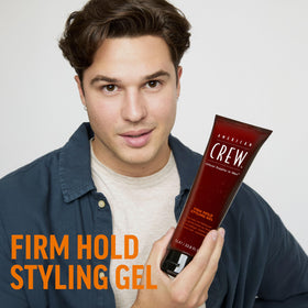 Gel Coiffant AMERICAN CREW application sur cheveux humides
