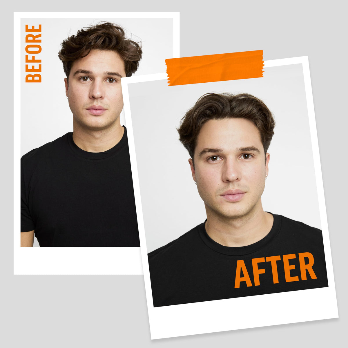Gel Coiffant AMERICAN CREW sur une coiffeuse avec d'autres produits de grooming