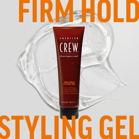 Gel Coiffant AMERICAN CREW sur une serviette pour application