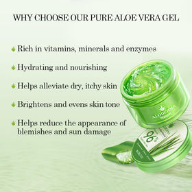 Gel d'Aloe Vera Aloderma 7oz packaging