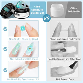 Gel d'extension vert aurora SUPWEE