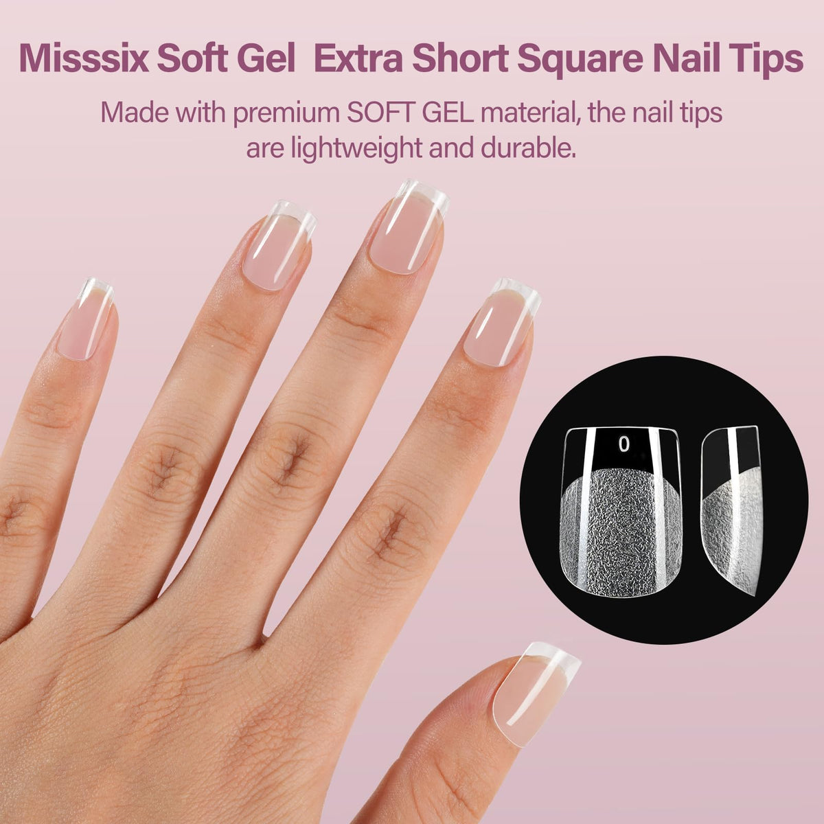 Gel de colle de 10 ml inclus dans le kit Misssix