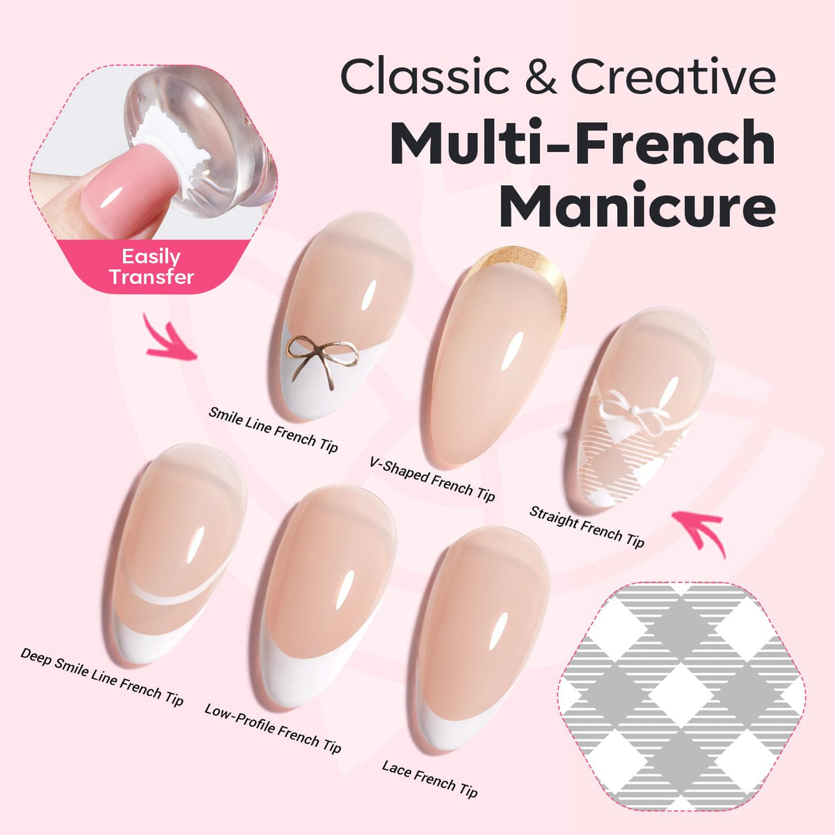 gel de stamping premium modelones pour designs précis