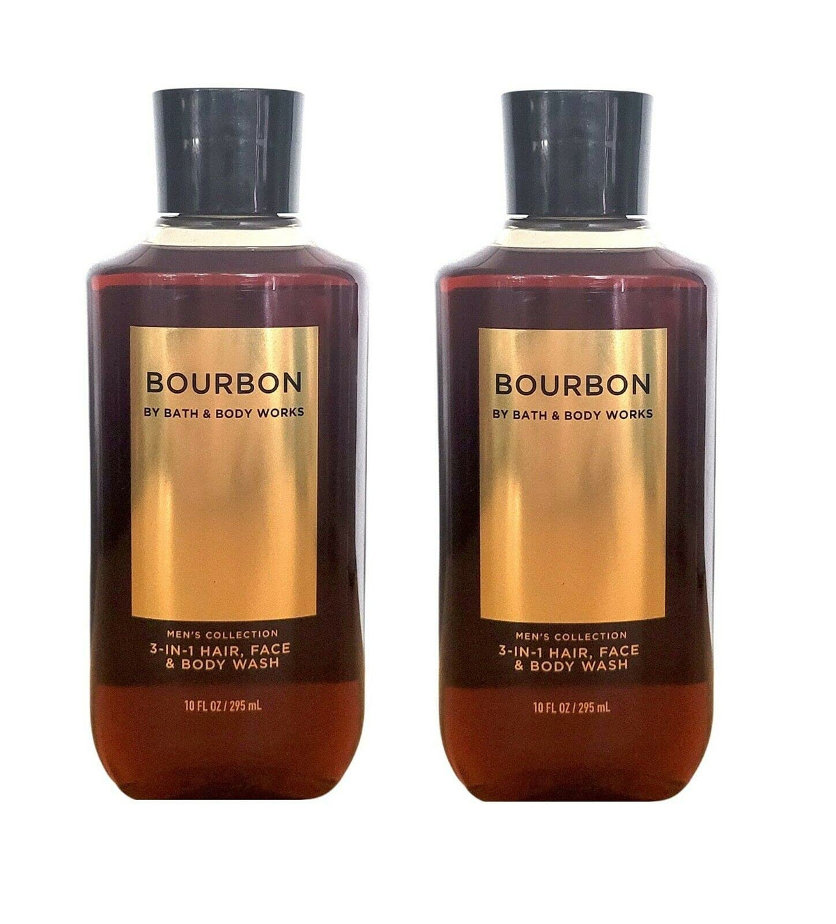 Gel douche 3-en-1 Bourbon Bath & Body Works lot de 2, vue avant