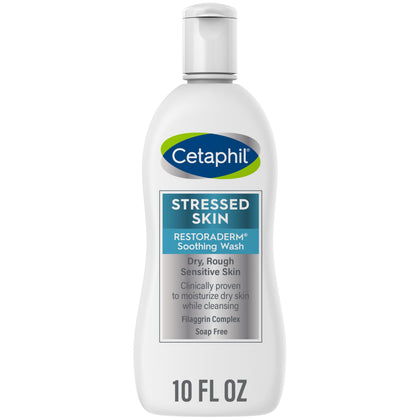Gel douche apaisant Cetaphil Restoraderm 10 fl oz face avant