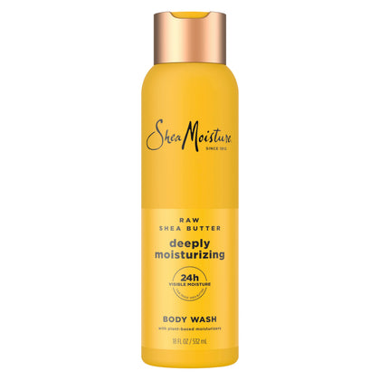 Gel douche au beurre de karité SheaMoisture 595g vue avant