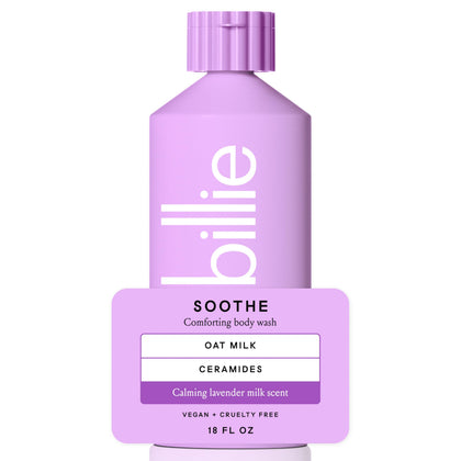 Gel douche Billie apaisant à la lavande, vue avant