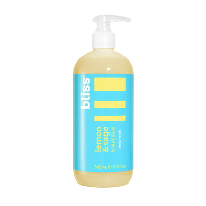 Gel douche Bliss Soapy Suds au citron et à la sauge, vue avant