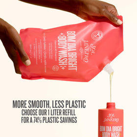 Gel douche Bom Dia Bright avec des ingrédients naturels