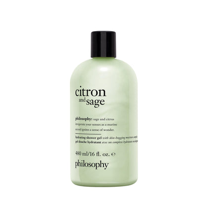 Gel Douche Citrus Sage philosophy 16 fl oz vue avant