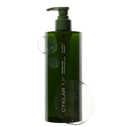 Gel douche CYKLAR multi-huiles à la bergamote, vue avant