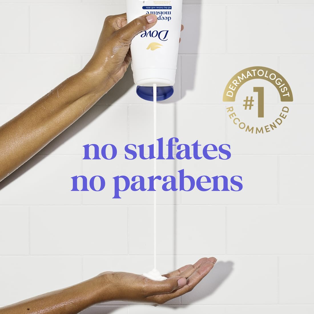 Gel Douche Dove Refreshing, 20 oz, avec étiquette