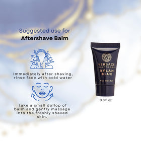 Gel douche Dylan Blue 24 ml avec étiquette distincte